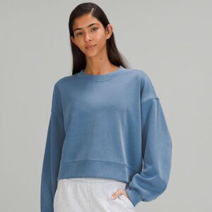 Lululemon Perfectly Oversized Cropped Crew Softstreme
